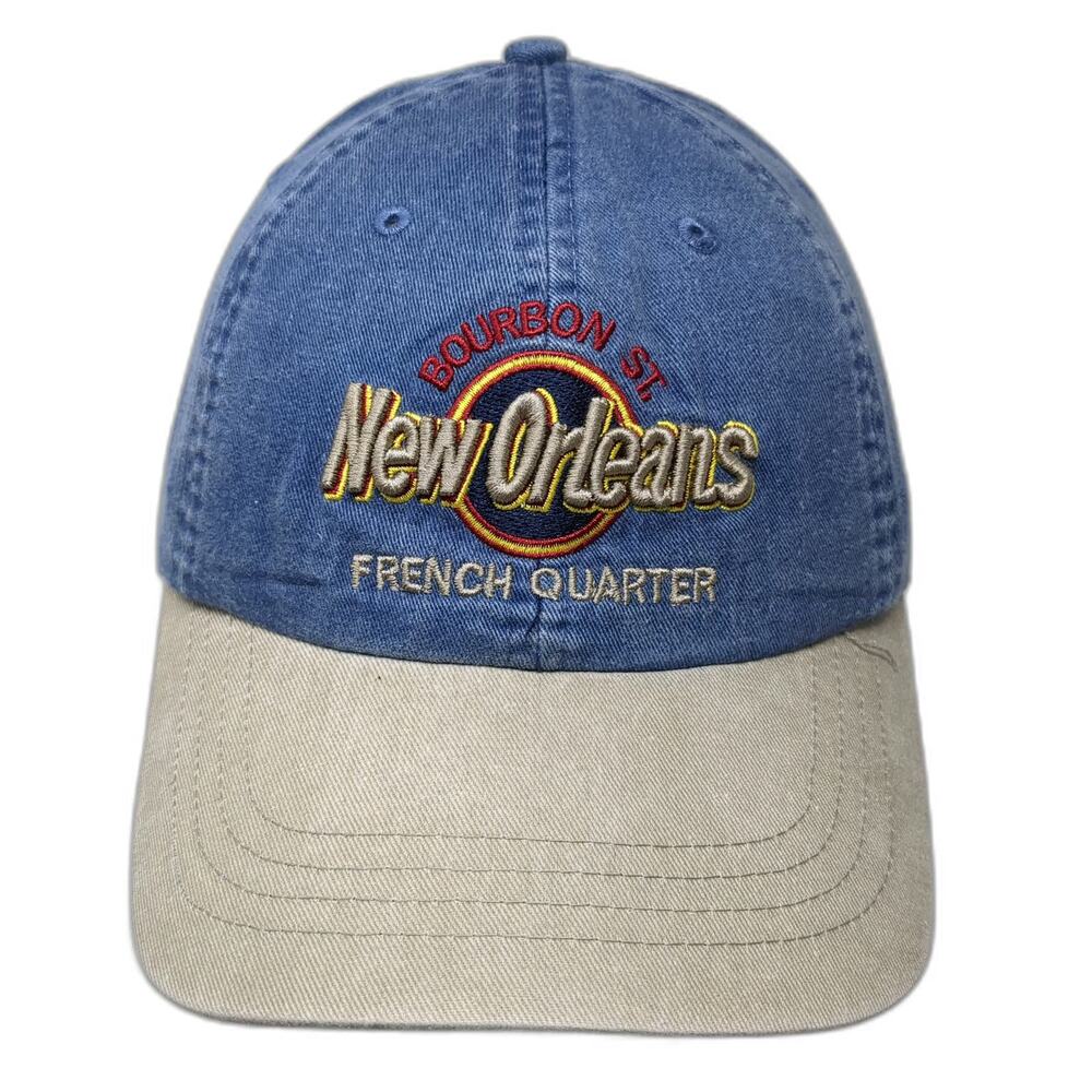 Sun Products New Orleans Bourbon French Quarter Blue One Size Baseball Cap hat